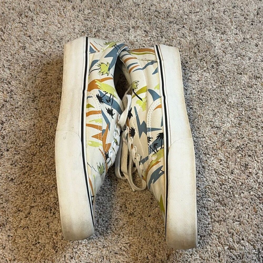 VANS Era SF Island Beach Print Sneakers Men’s Size 11.5 Canvas Lace-Up Surf Skat - Picture 8 of 10